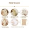 Premium Cotton Linen Soap Storage Bag Foaming Bath Net for Gentle Cleansing