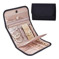 jewelry roll bag portable earring organizer