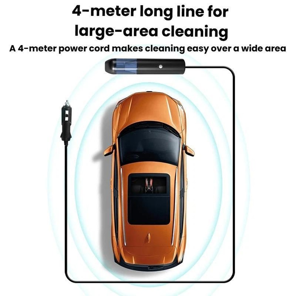 Powerful Car Vacuum Cleaner Mini Handheld Portable Home Auto 9