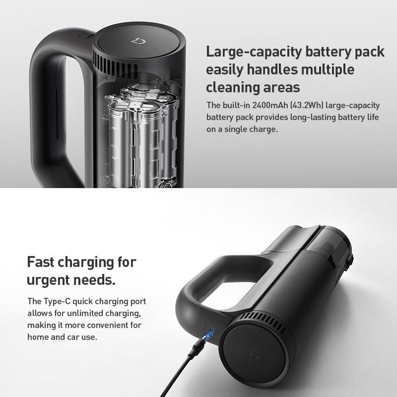 Handheld Car Vacuum Cleaner Powerful & Portable