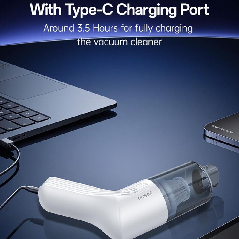 Handheld Car Vacuum Cleaner Portable Powerful 6