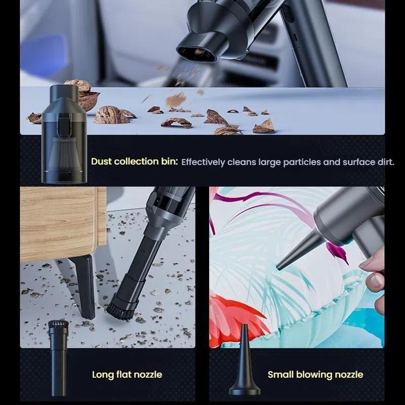 Plus Metal Shell Brushless Handheld Car Vacuum Cleaner 5