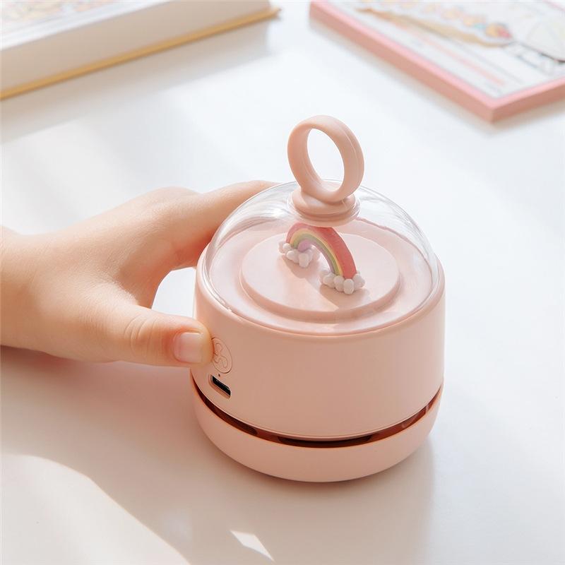 Compact Wireless Mini USB Handheld Desktop Vacuum Cleaner 5