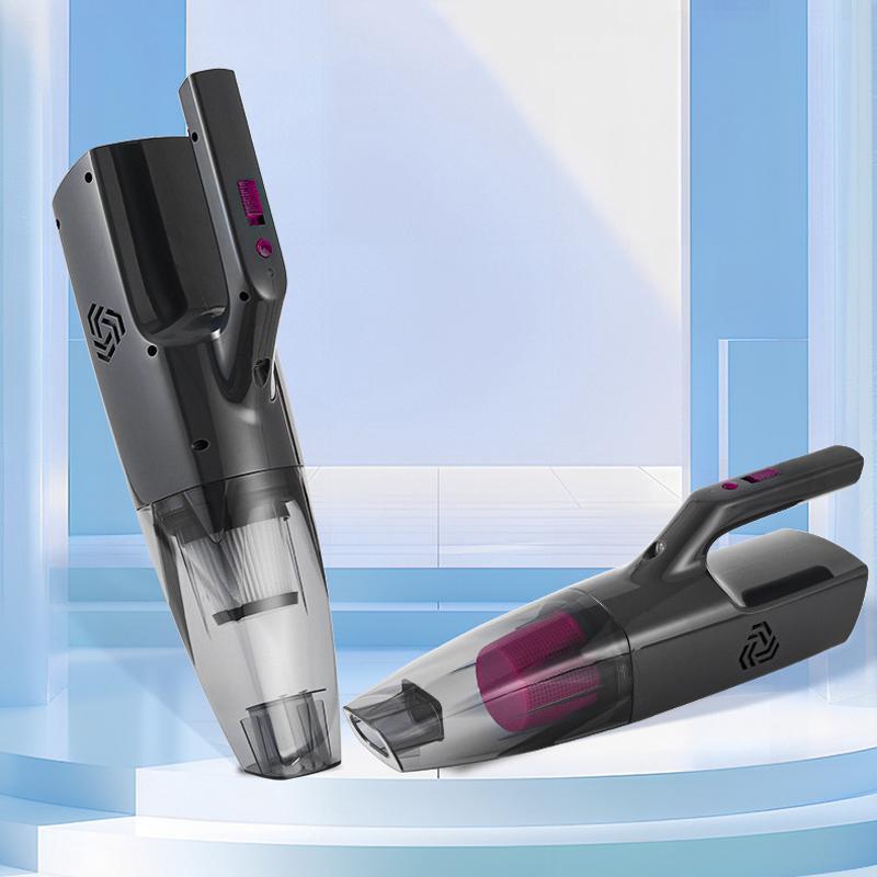 Compact Handheld Vacuum Cleaner for Car & Desktop Suction