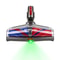 Dual Soft Roller Vacuum Head with LED Dust Detection