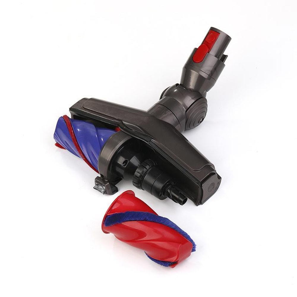 Dual Soft Roller Vacuum Head with LED Dust Detection