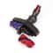 Dual Soft Roller Vacuum Head with LED Dust Detection