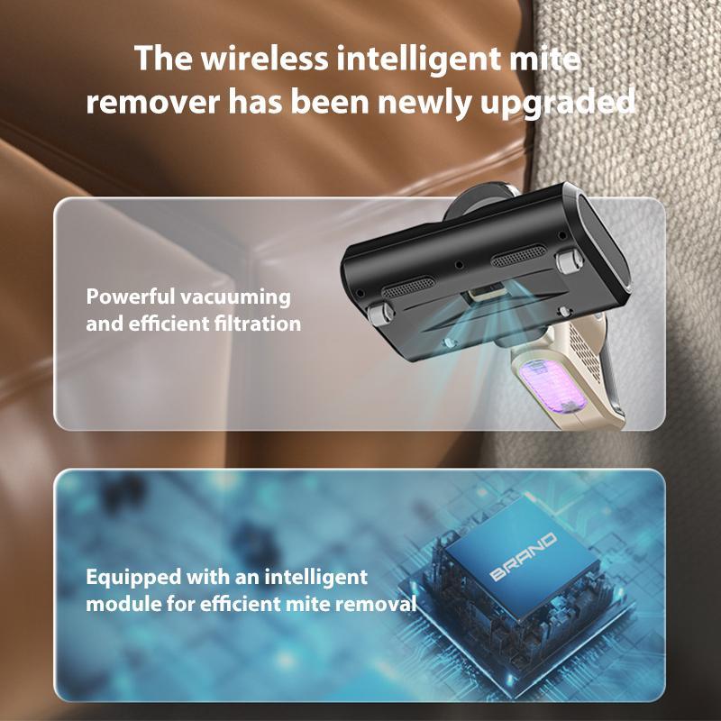 Handheld Vacuum Cleaner With Mite Removal Wireless Portability 7