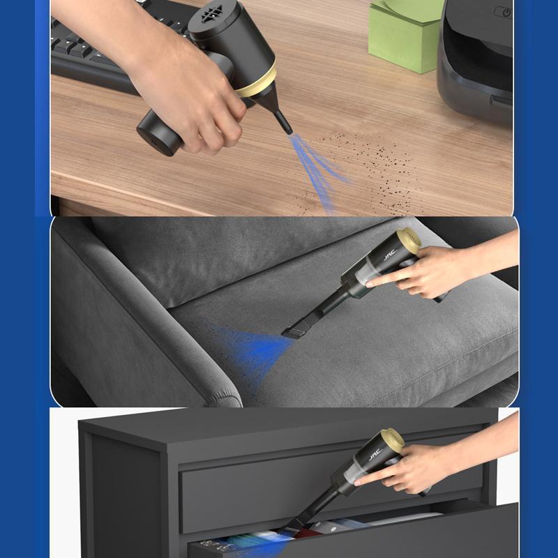 Handheld Wireless Vacuum Cleaner for Keyboard & Desktop Dust Removal