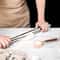 Premium Stainless Steel Rolling Pin for Baking & Dough Preparation