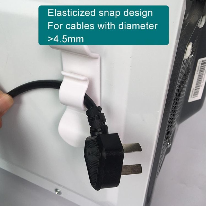 Universal Kitchen Appliance Cord Winder Cable Organizer For Tangle Free Storage 2