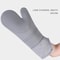 Premium Heat Resistant Silicone Oven Gloves Long Insulated Baking Gloves 2
