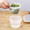 Premium Onion & Garlic Storage Box with Drainage Refrigerator Vegetable Keeper