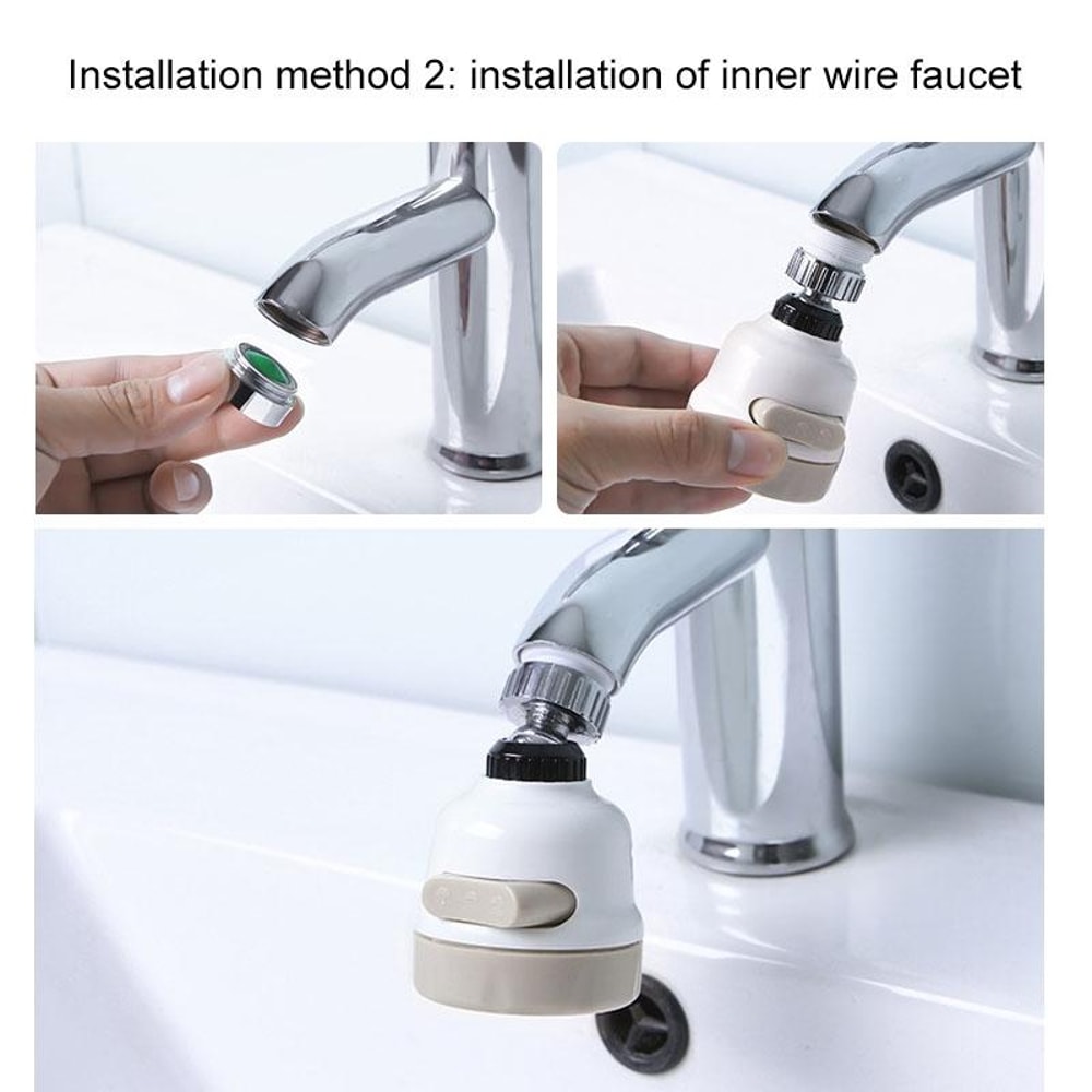 Premium Tap Water Purifier Kitchen Faucet Water Filter with Washable Ceramic Filter