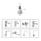 Premium Tap Water Purifier Kitchen Faucet Water Filter with Washable Ceramic Filter