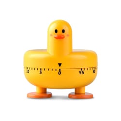 cute cartoon duck kitchen mechanical timer for baking & cooking