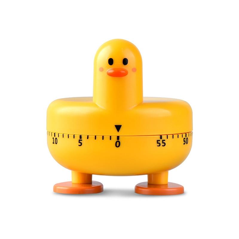 Cute Cartoon Duck Kitchen Mechanical Timer For Baking Cooking 0