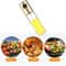 Premium Rose Gold Glass Olive Oil Spray Bottle Vinegar & Seasoning Dispenser