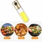 Premium Rose Gold Glass Olive Oil Spray Bottle Vinegar & Seasoning Dispenser