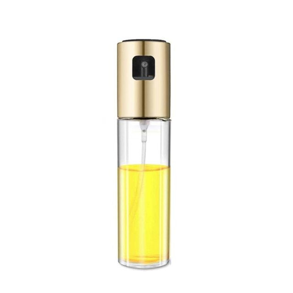 Premium Rose Gold Glass Olive Oil Spray Bottle Vinegar & Seasoning Dispenser