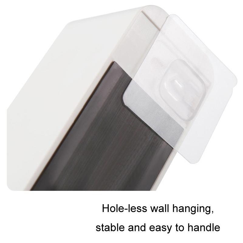 Wall Mounted Magnetic Cling Film Dispenser & Kitchen Paper Cutter