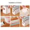 Wall Mounted Magnetic Cling Film Dispenser & Kitchen Paper Cutter