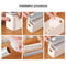 Wall Mounted Magnetic Cling Film Dispenser & Kitchen Paper Cutter