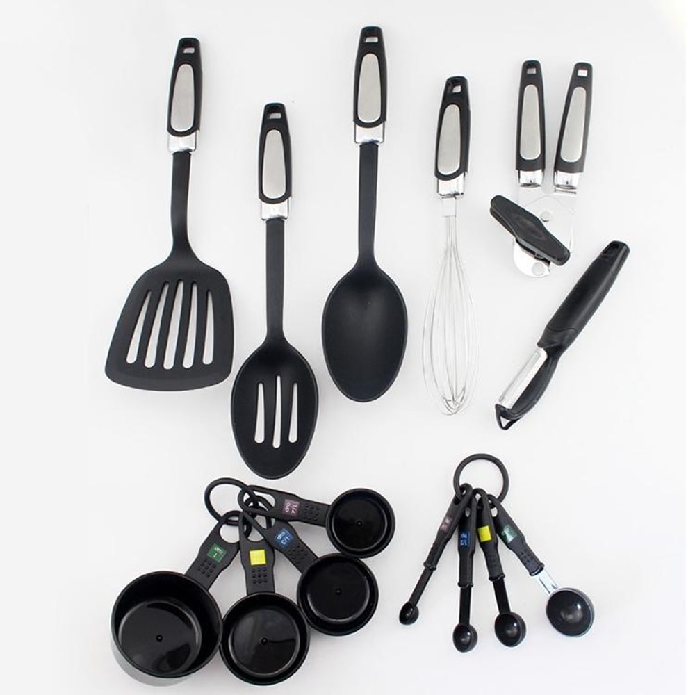 Premium Kitchen Utensil Set Heat Resistant Kitchen Tools For Cooking Baking 9