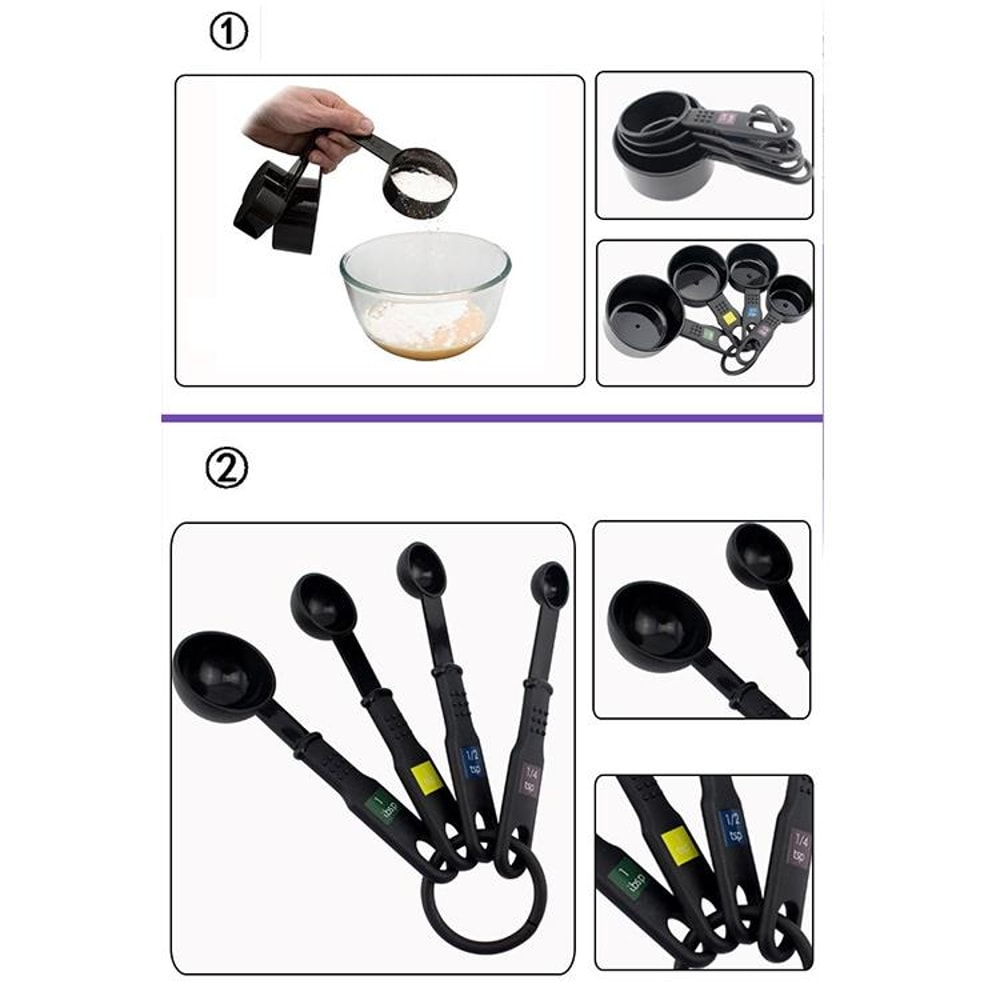 Premium Kitchen Utensil Set Heat Resistant Kitchen Tools For Cooking Baking 1