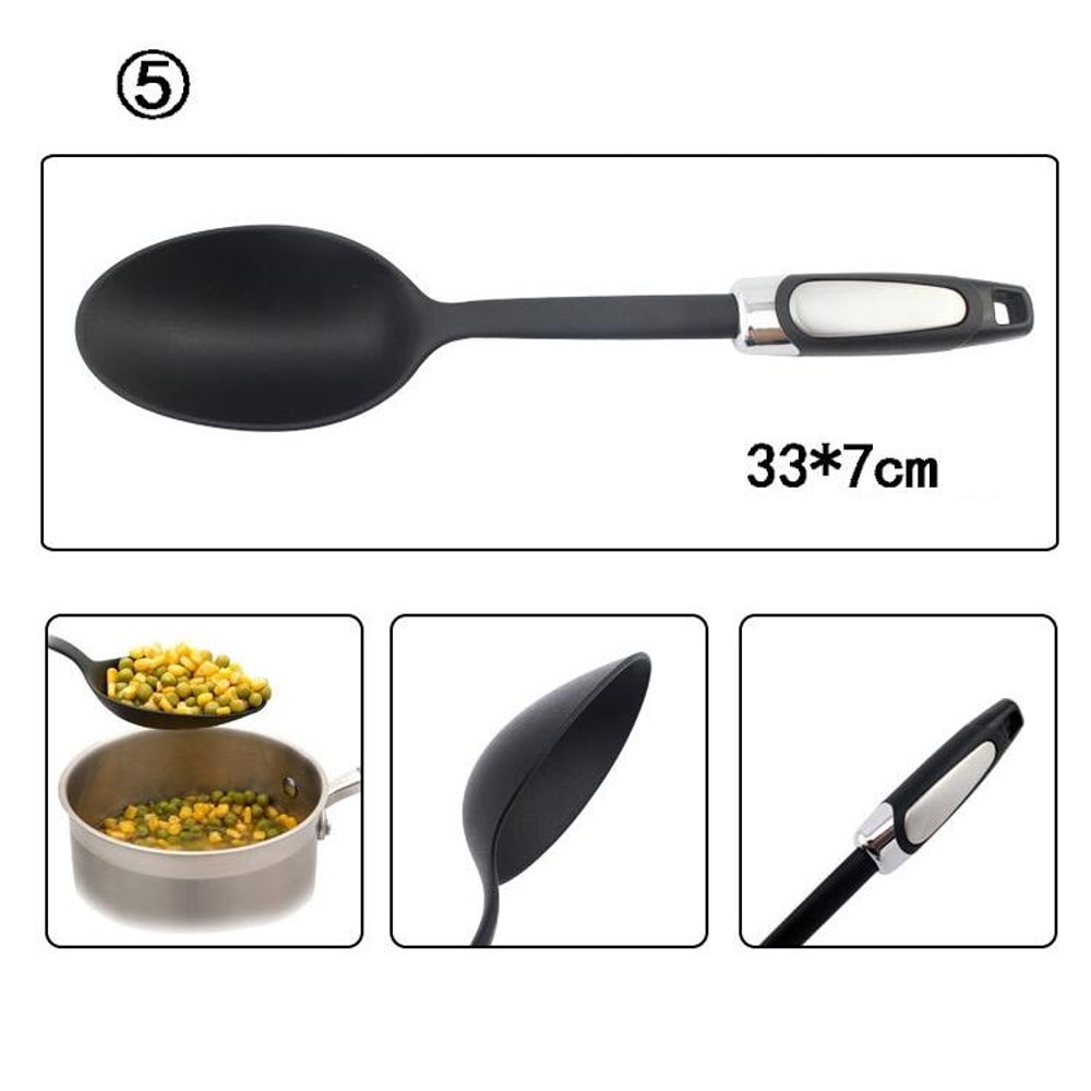 Premium Kitchen Utensil Set Heat Resistant Kitchen Tools For Cooking Baking 4