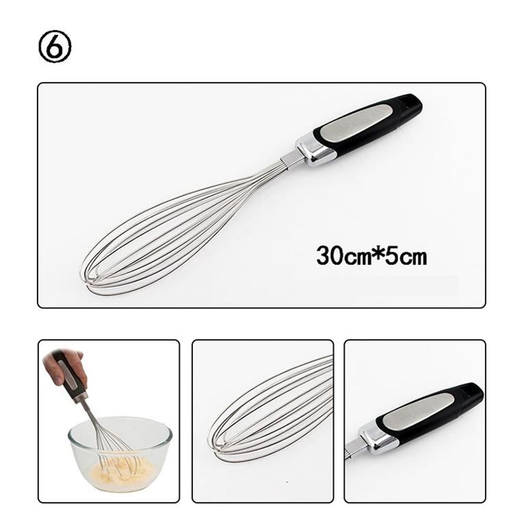 Premium Kitchen Utensil Set Heat Resistant Kitchen Tools For Cooking Baking 5