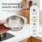 Stainless Steel Can Strainer with Non Slip Dual Handles