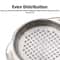 Stainless Steel Can Strainer with Non Slip Dual Handles