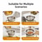 Stainless Steel Can Strainer with Non Slip Dual Handles