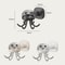 Multifunctional Rotating Kitchen Hook Rack Seamless PunchFree Storage 7