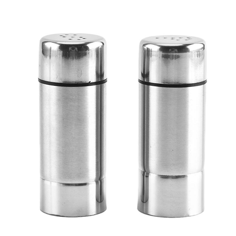 Premium Stainless Steel Spice Jar BBQ & Kitchen Seasoning Bottle