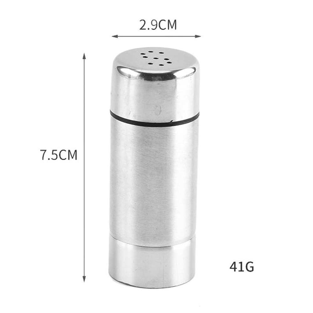Premium Stainless Steel Spice Jar BBQ & Kitchen Seasoning Bottle
