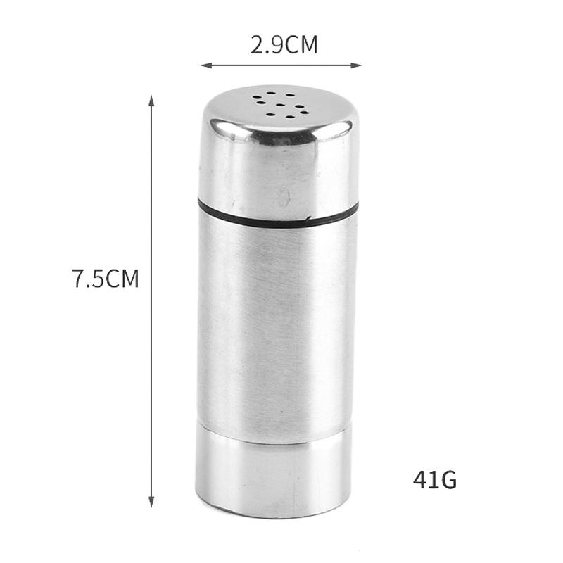 Premium Stainless Steel Spice Jar BBQ & Kitchen Seasoning Bottle