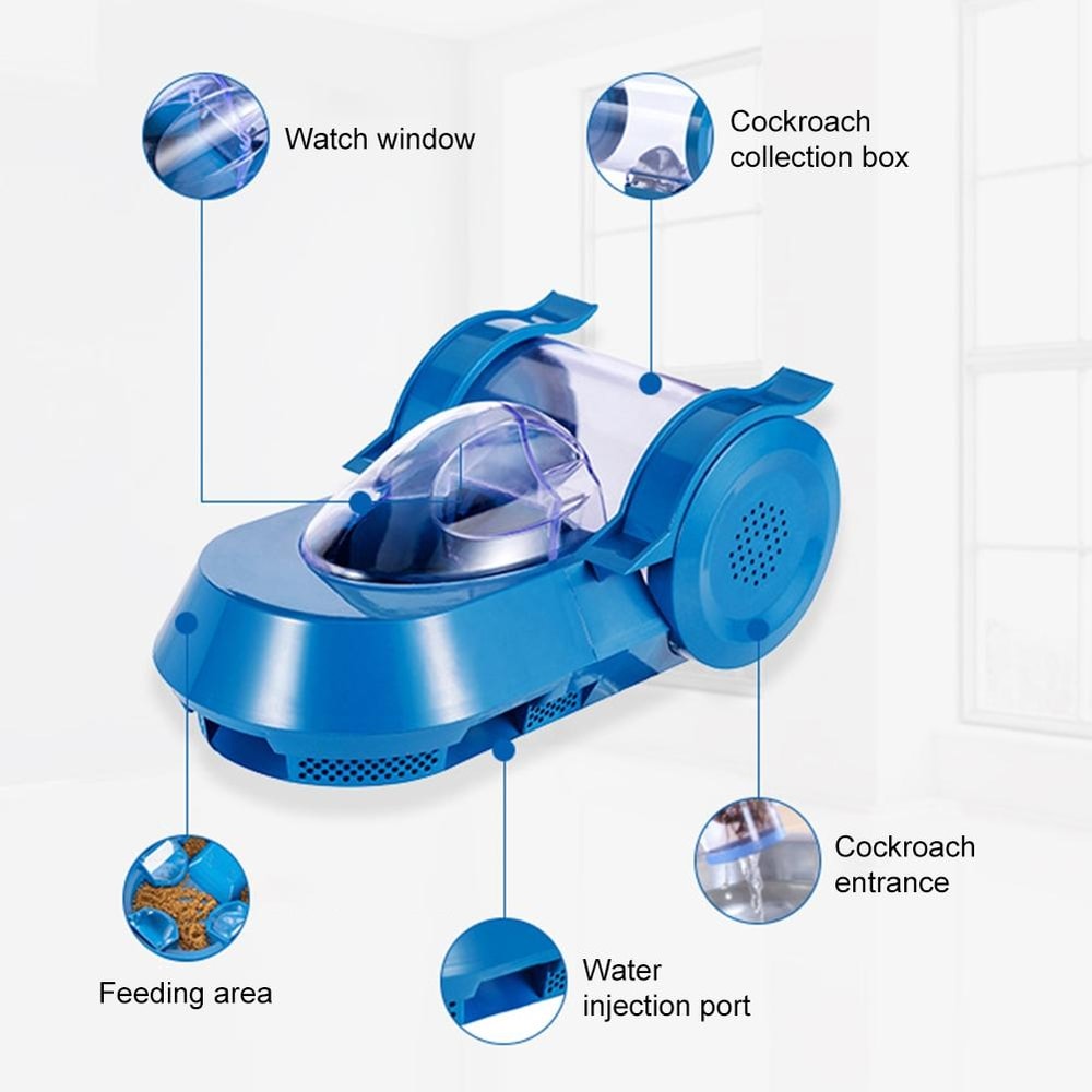 Non Toxic Cockroach Catcher For Kitchen Toilet Safe Insect Trap 5