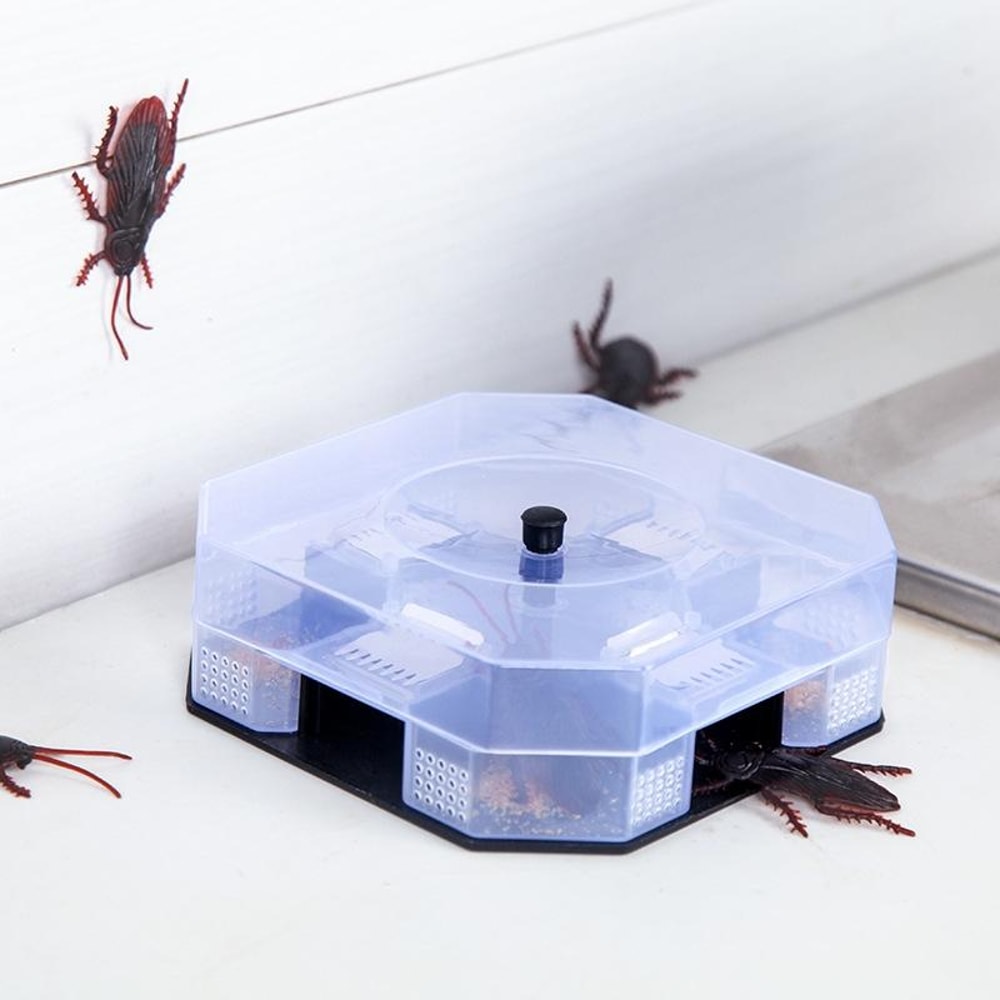 Non Toxic Cockroach Catcher For Kitchen Toilet Safe Insect Trap 6