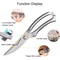 Premium Stainless Steel Kitchen Poultry Fish Shears With Case 6