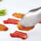 Premium Stainless Steel Food Tongs With Acacia Wood Handle Kitchen Barbecue Clip 5
