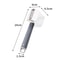 Ergonomic Stainless Steel Vegetable & Fruit Peeler Long Handle Kitchen Tool