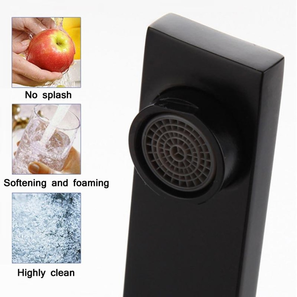 Stainless Steel Rotatable Hot Cold Kitchen Faucet 4