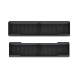 premium kitchen silicone oven rack & spice organizer set heat resistant, multipurpose
