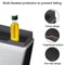 Premium Kitchen Silicone Oven Rack Spice Organizer Set Heat Resistant MultiPurpose 2