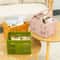 Premium Stacking Folding Storage Baskets With Handle Home Kitchen Organizer 1