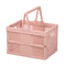 Premium Stacking Folding Storage Baskets With Handle Home Kitchen Organizer 9