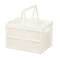 Premium Stacking Folding Storage Baskets With Handle Home Kitchen Organizer 8