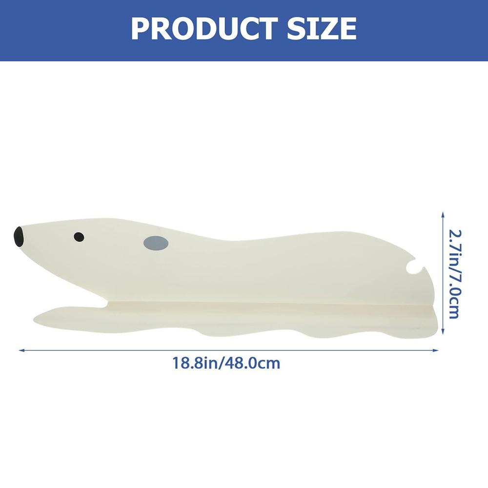 Cartoon Bear Kitchen Sink Splash Guard Suction Cup Water Deflector